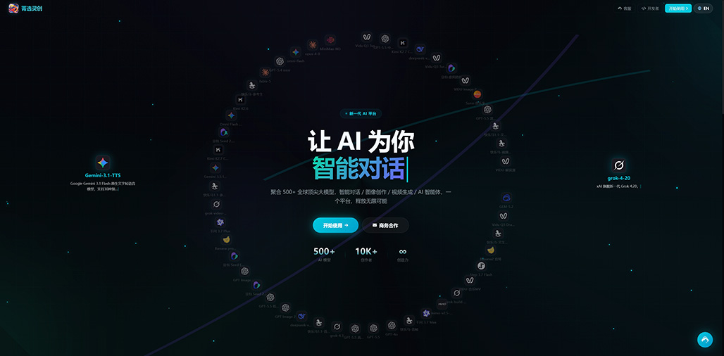 AI视觉内容制作场景示意